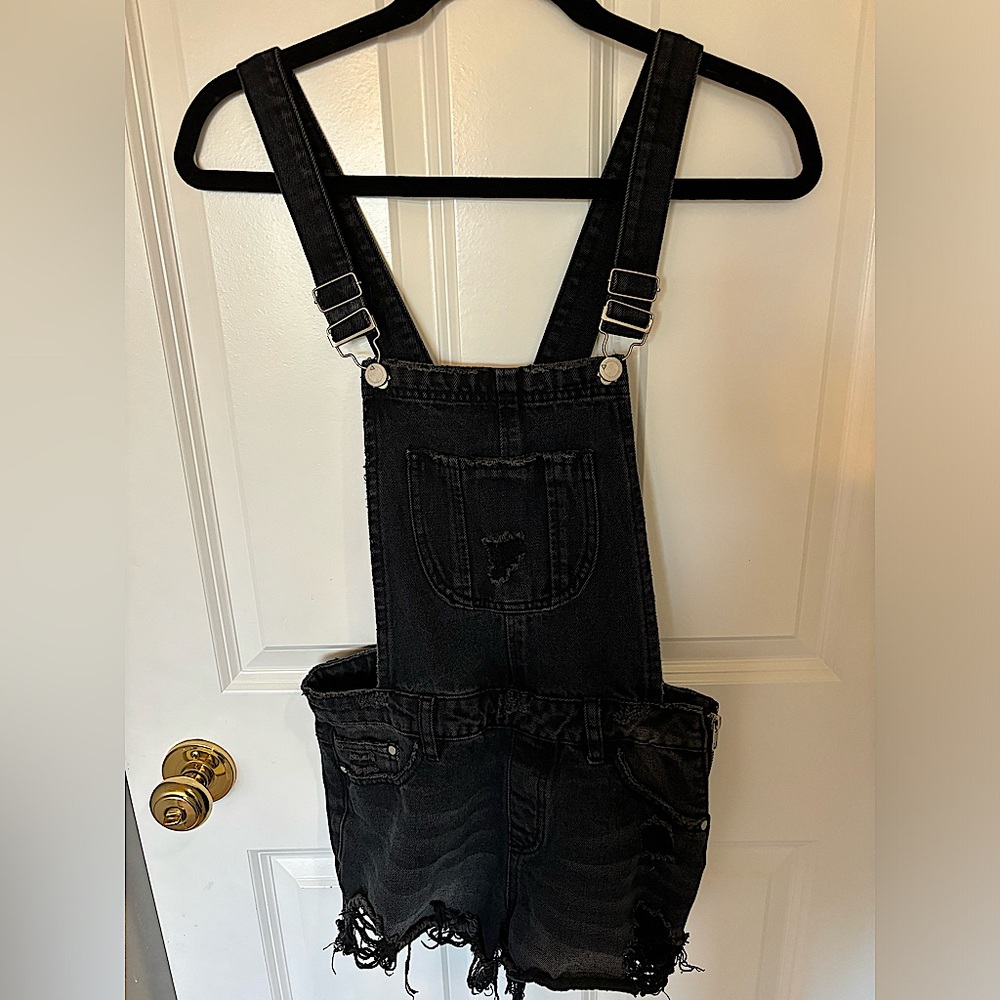 MISSGUIDED Denim Shortalls